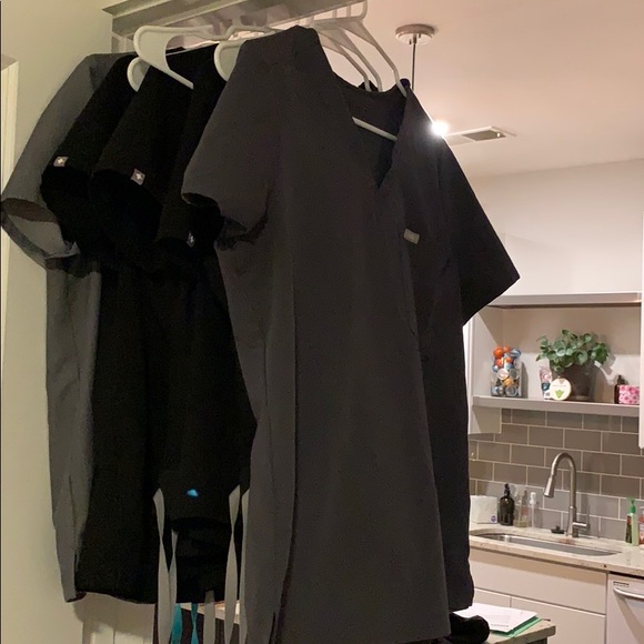 Black Kade Cargo scrub pants large - Picture 7 of 7